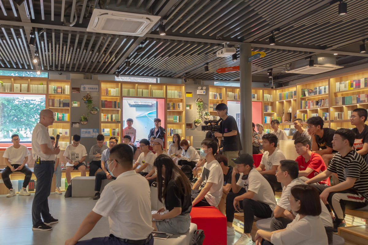 分享会现场(学通社记者 王凌云 摄) 分享会现场(学通社记者 王凌云 摄)